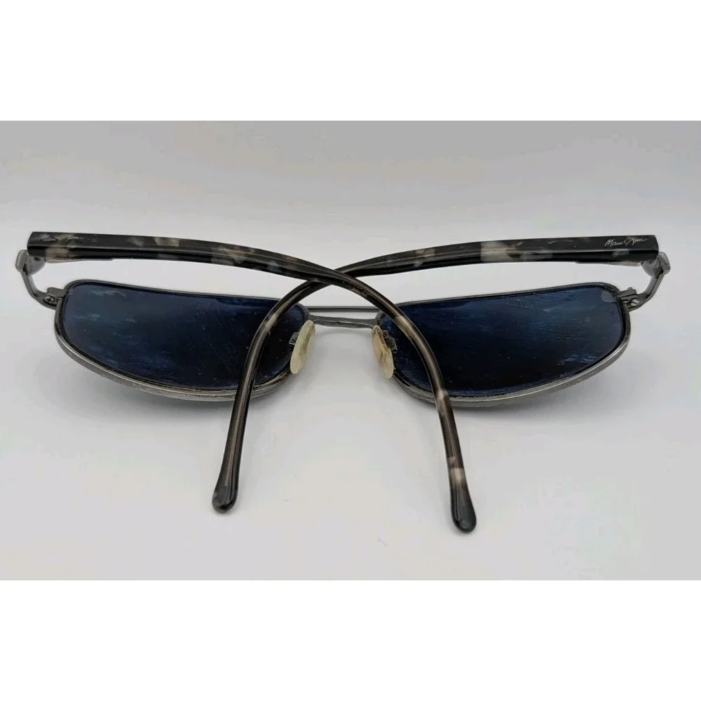Maui Jim Vintage Aviator Sunglasses Metal Tortoise Frames Only Double Bridge